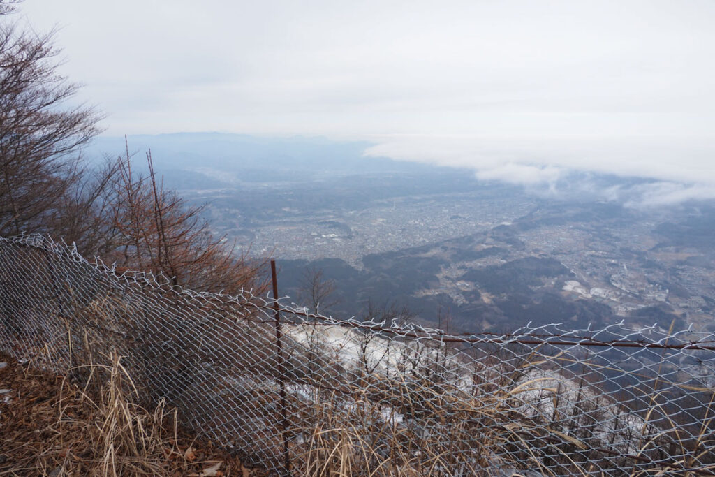 武甲山頂からの眺め