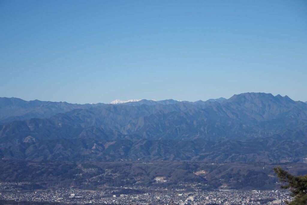 八ヶ岳（赤岳）と両神山