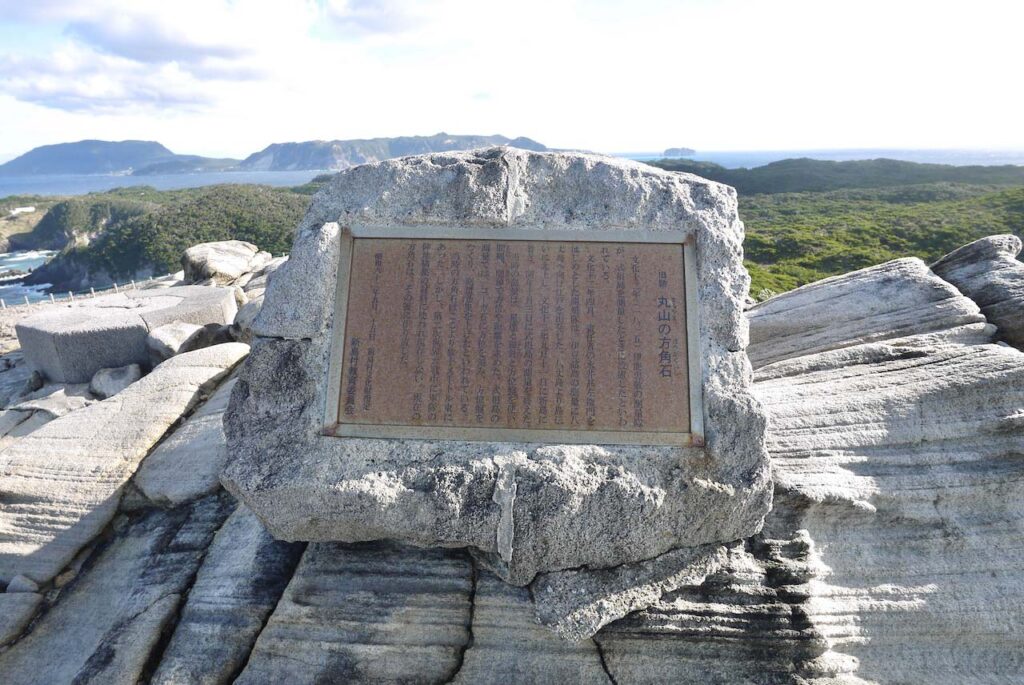 丸山の方角石