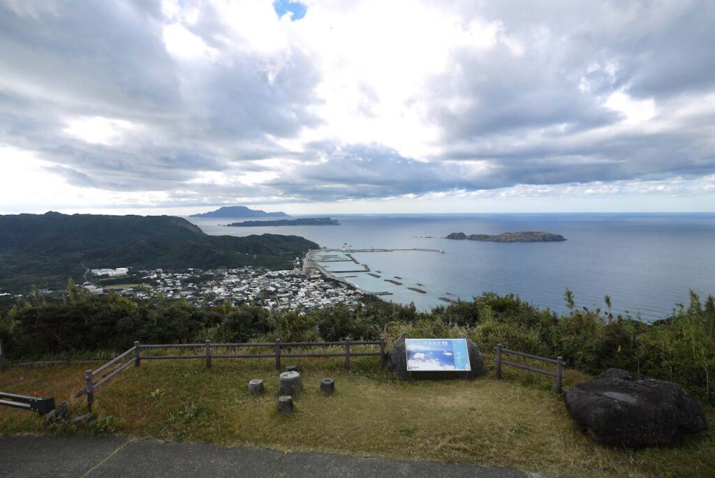 富士見峠展望台からの眺め