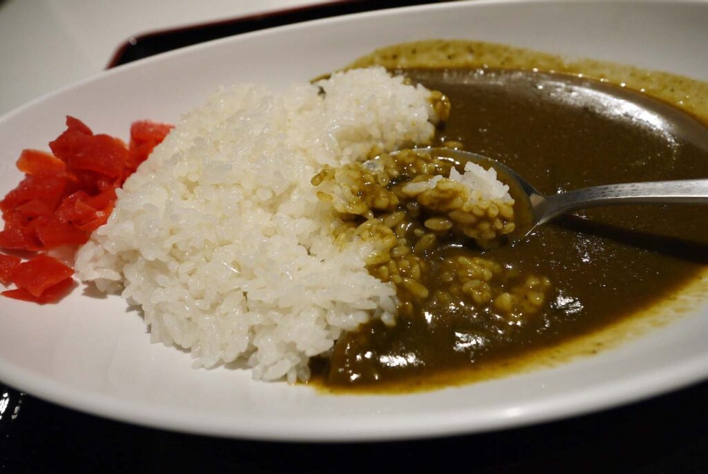 さるびあ丸のあしたばカレー